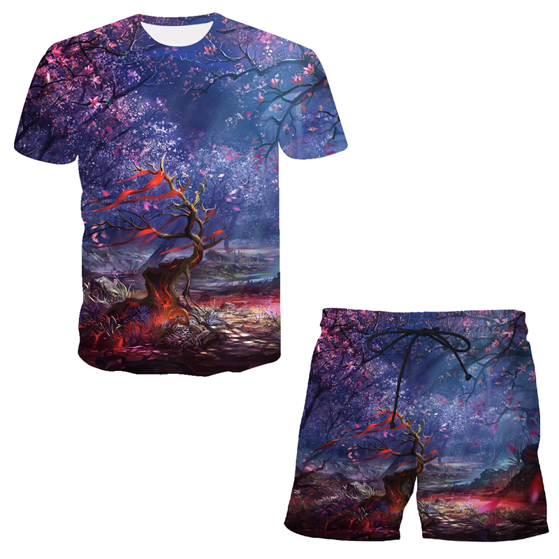 Sommer mænds og kvinders afslappede shorts 3D-printet T-shirt speedo shorts mode board shorts drenge jakkesæt_voghion.com
