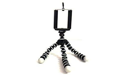 Astoņkāja statīva statīvs ar klipsi, pārnēsājams elastīgs Gorillapod mobilajam tālrunim viedtālrunim DSLR kameras galda rakstāmgalda mini statīvs_voghion.com