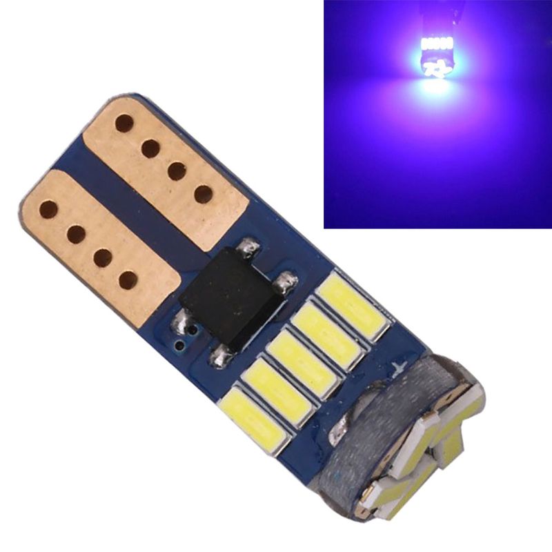 Fuzhongfu T10 4014 W5W LED Canbus Fehlerfreies Auto-Keil-Kennzeichen-LED-Licht_voghion.com