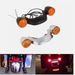 Motorcycle LED Rear Turn Signal Brake Light Bar Lamp For Harley Touring Street Road Glide CVO Custom FLHX FLTRU FLTRX 2010-2025_voghion.com