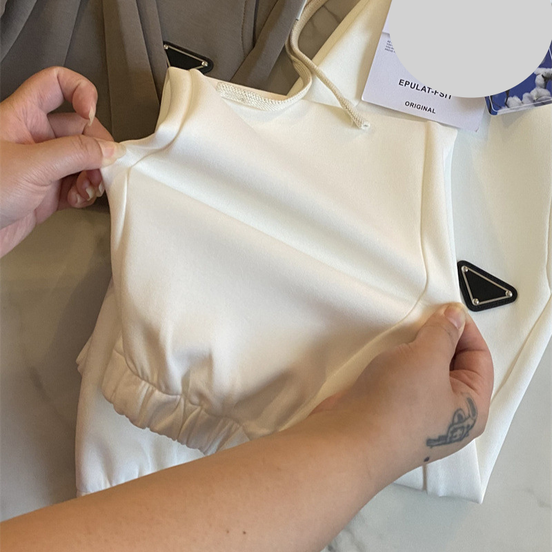 Herrenbekleidung Gekämmte langstapelige Baumwolle + flüssiges Ammoniakverfahren! Neue, drapierte, knitterfreie, sportliche Jogginghose mit Bündchen für Herren im Herbst und Winter_voghion.com