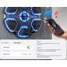 Upgraded Bluetooth Music With Light And Adjustable Levels, Home Fitness Equipment Boxing Wall Target_voghion.com