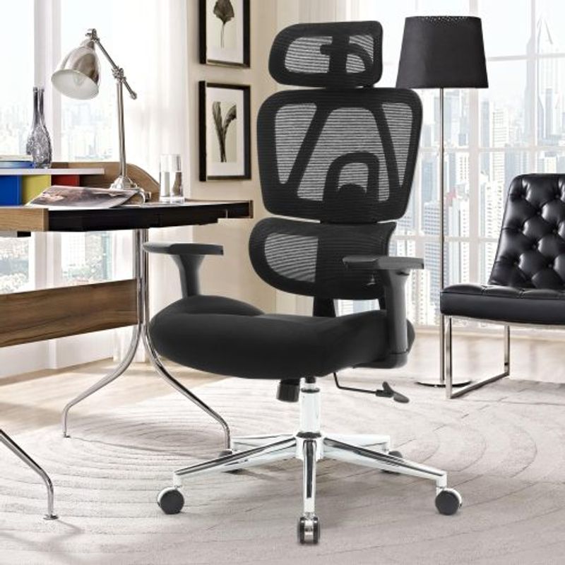 Bureau ergonomique 3D de 200 kg, plus grand et plus grand avec des baisers 3D et des bras 4D, bureau en maille pour maison et bureau_voghion.com