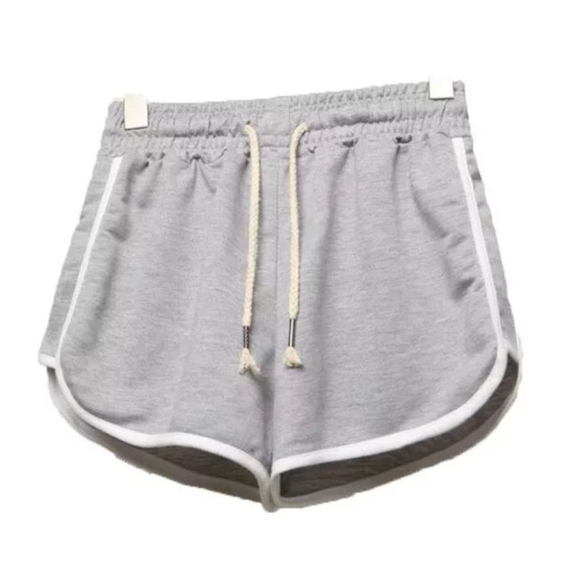  Koreanische Damen-Sportshorts, Damen-Heimhosen, lässige einfarbige Mode, Yoga-Strandhosen, Hotpants-Shorts_voghion.com