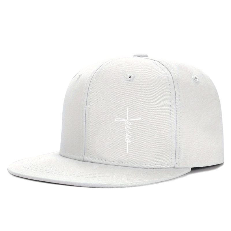 Hot Korean Hip Hop Hat Cross Printed Baseball Cap Men Skateboard Flat Brim Hat Korean Hat_voghion.com