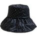 Big Eaves Bucket Hat Women's Summer Foldable Sunscreen Sun Hat_voghion.com