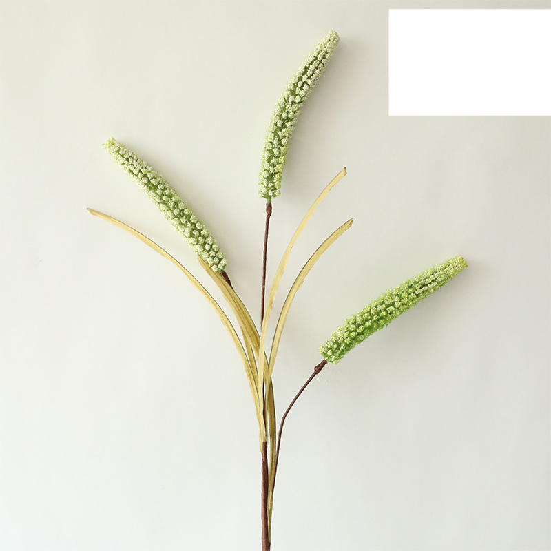 Grenzüberschreitende künstliche Blumenhaarhirse künstliche Blumenhersteller Hauptdekoration Hochzeit Rose Wand INS Handstrauß MW09923_voghion.com