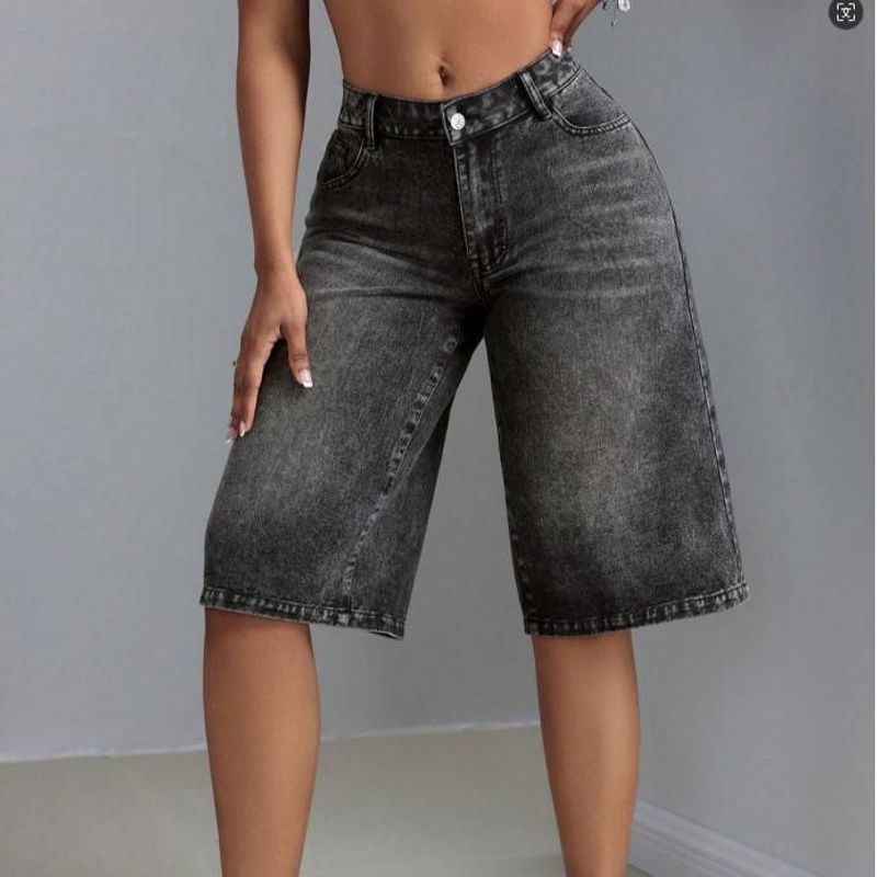 Vêtements pour femmes Ins Street Fashion Pantalons larges Jeans_voghion.com