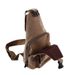 2023 Brand New Men Vintage Canvas Leather Satchel Sling Chest Pack Multifunctional Outdoor Small Shoulder Bag_voghion.com