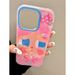 TechGlobe Cartoon Polka Dot Button Hat Star Hair Clip Cute Crying Baby Suitable For I iPhone 16 Pro Max 15 Phone Case_voghion.com