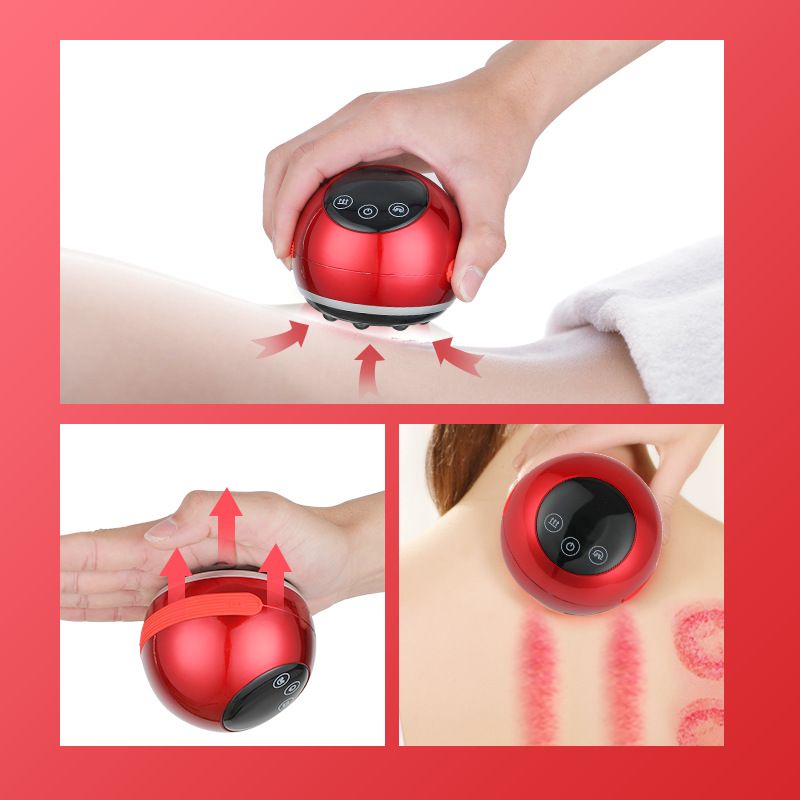 Electric Foot Bath Therapy Meridian Heating Portable Cupping Massage Gua Sha Device For Home Use_voghion.com