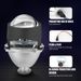 AILEO 2 Stück 2,5 Zoll Mini Bi Xenon HID Projektor Scheinwerferlinsen H4 H7 H11 9005 H8 Retrofit Fit Auto Scheinwerfer Gating Gun_voghion.com