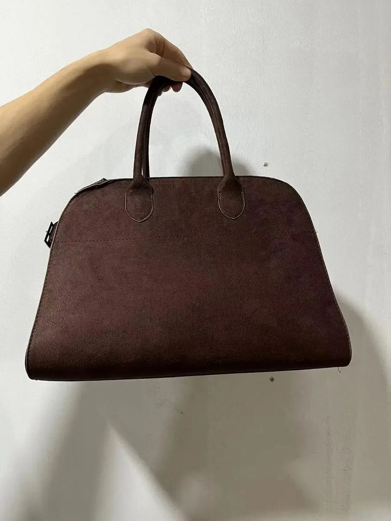 Ladies' Top-handle Bag High-end Feel Niche Design Large Capacity Vintage Commute Handbag For Autumn/winter Season_voghion.com