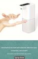 USB Rechargeable Touchless Foaming Hand Soap Dispenser - Sleek White & Blue, Easy-to-Use, Mercury-Free Plastic_voghion.com