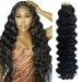 Deep Water Wave Tape In Hair Extensions 50g Human Hair 100% Remy Seamless Skin Weft_voghion.com