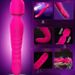 AV Wand Multi-Frequency Rechargeable Full Rubber Double Motor Heating Double-Headed Sex Vibrator For Women_voghion.com