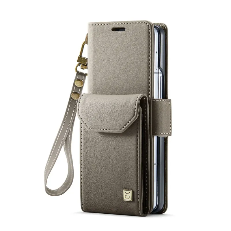 Für Samsung Galaxy Z Fold 6 5 Fold6 Fold5 5G Brieftasche Handyhülle RFID-Blockierung Organ Kartensteckplatzhalter Tasche PU-Leder Rückseite_voghion.com