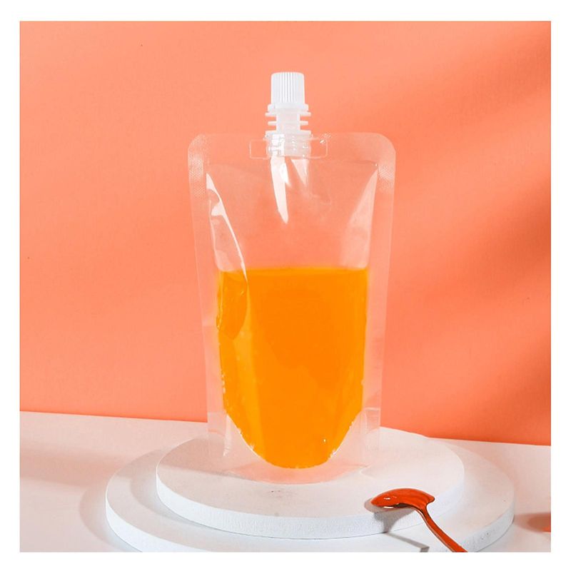 Storage Bag With Pour Spout Seal Multi Purpose Food Bag For Cereals Corns Grains Beans_voghion.com
