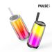 PULSE5 Music Pulse Fifth Generation Portable Bluetooth Speaker Full Screen Colorful Lights Heavy Subwoofer Desktop_voghion.com