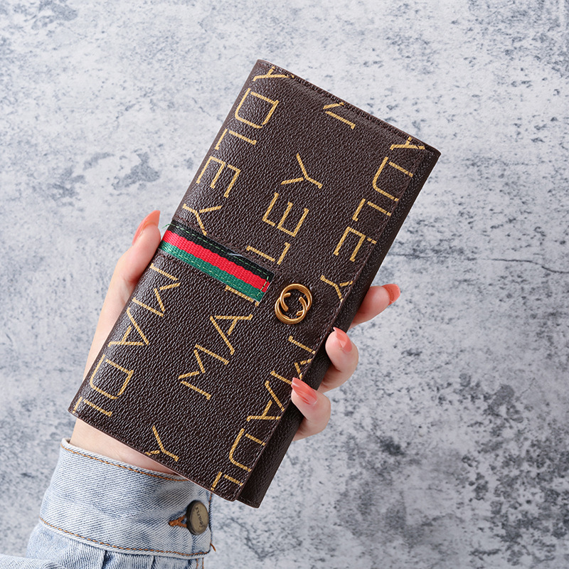 Luxury European and American Women's Wallets Clutch Bag Coin Purse Zipper Bag Card Holder Designer Wallet Classic Money Bag_voghion.com