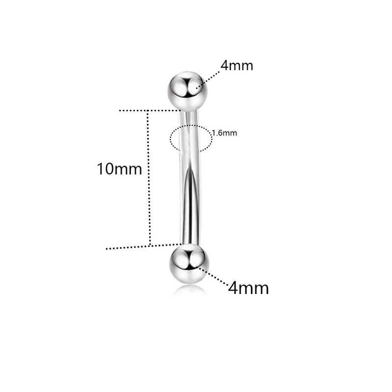9-piece Navel Ring Set Classic Style Stainless Steel Body Piercing Jewelry Wholesale_voghion.com