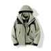 Autumn And Winter Three-in-one Two-piece Set, Removable Liner, Outdoor Jacket, Men's Windproof And Waterproof Jacket_voghion.com