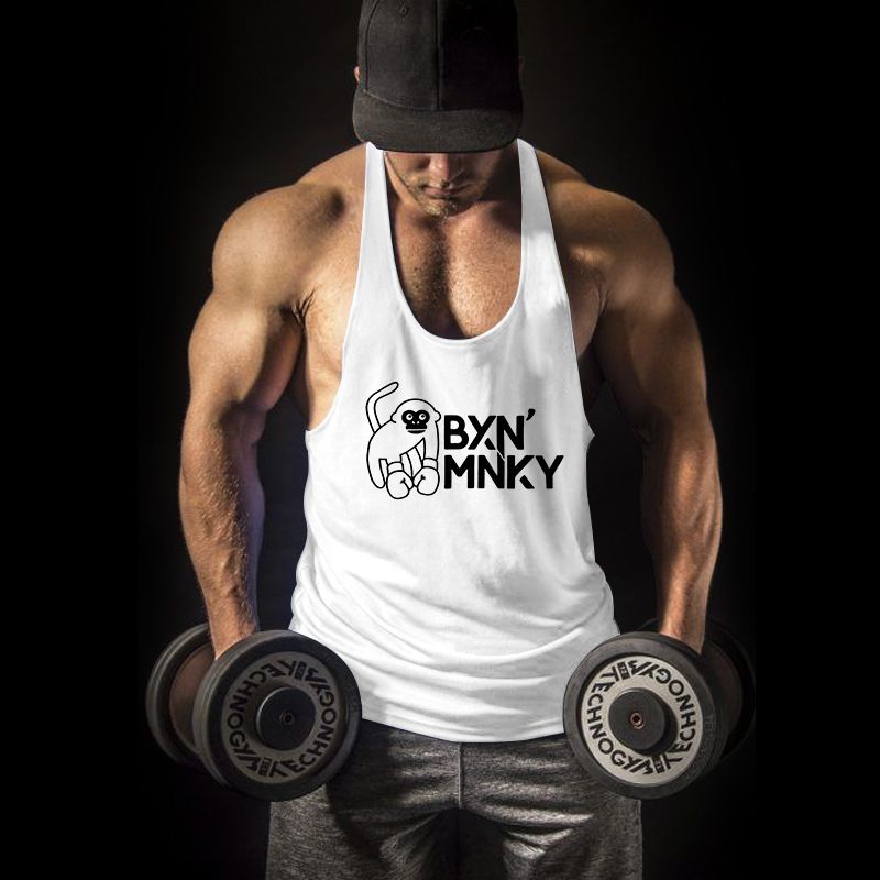 Canotta sportiva ampia per fitness, corsa e crossfit, canotta in cotone_voghion.com