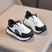 XUANMU Kids Casual Schoenen Lente Nieuwe Jongens Antislip Hardloopschoenen Mode Leer Ademend Meisjes Sneakers Z0003_voghion.com