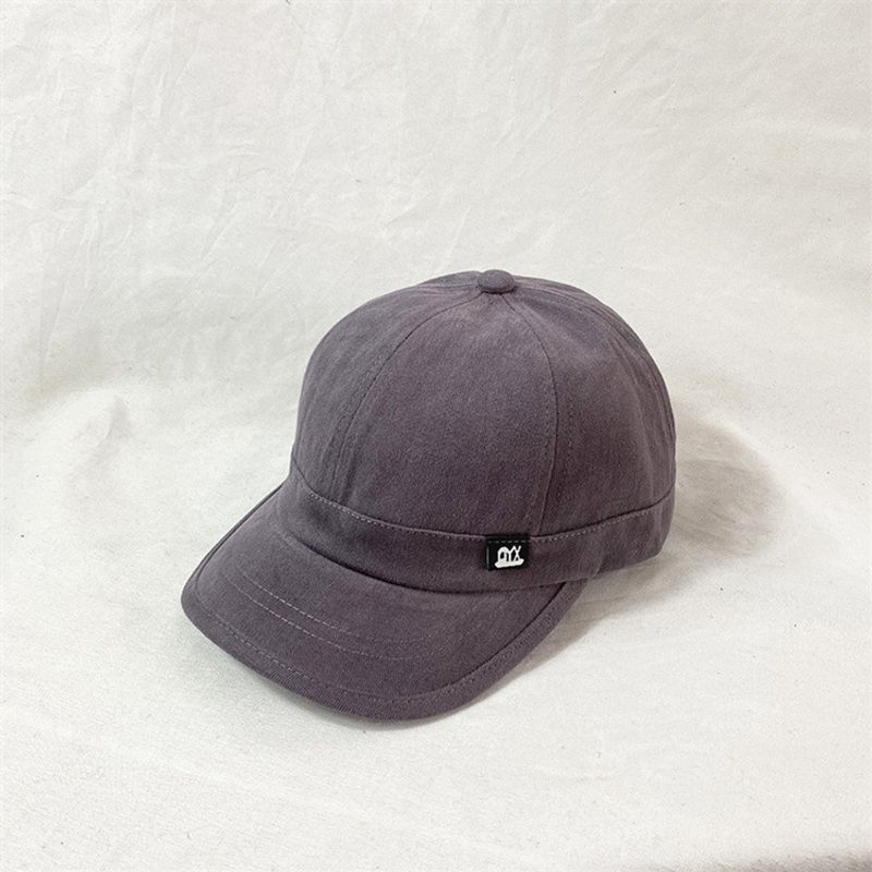 Cappello da baseball con tesa corta e piatto, stile 2022, primavera e autunno, cappello con tesa curva, moda uomo e donna_voghion.com