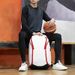 Large Capacity Basketball Backpack With Wet Dry Compartments, High Quality Fabric, Multiple Mesh Pockets And Sports_voghion.com