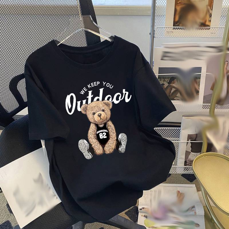 Damen Neues Rundhals-Studenten-Vielseitiges Mittellanges Halbarm-Oberteil Ins Trend_voghion.com