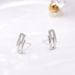 Wanying – boucles d'oreilles creuses en argent pur, mode coréenne Instagram, Style Simple et froid, intégration minimale_voghion.com