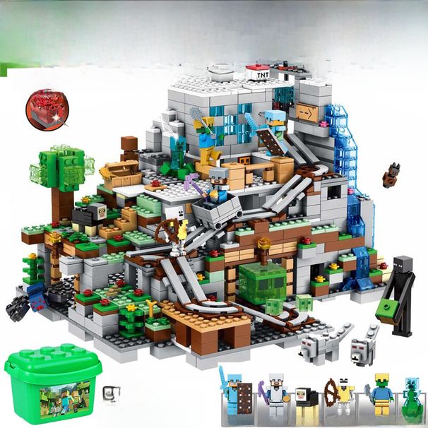 Συμβατό Lego Building Block Organ Cave σετ για παιδιά_voghion.com