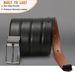 Men's Belt Leather Reversible Belt For Men Dress Pants Golf 1 3/8"_voghion.com