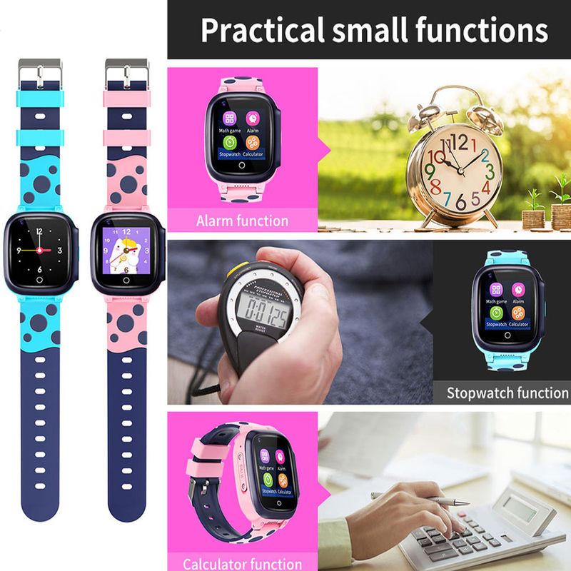 High Quality Waterproof Front High-definition Camera 4G Chat Children's Smart Positioning System Tracker Watch_voghion.com
