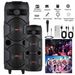 Enceinte Bluetooth portable 6000 W, caisson de basses, basses puissantes, système audio pour fête et micro_voghion.com