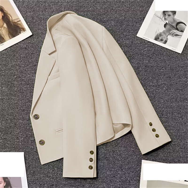 Costume de sens senior pour femmes, slim, nouvelle couche de finition_voghion.com