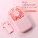 Portable Mini Pocket Fan - USB Rechargeable 3-Speed Adjustable Ultra-Lightweight Personal Cooling Fan For Outdoor Travel & Office Use_voghion.com