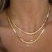 Delicate Snake Elegant Cuban Chain Zircon Necklace Versatile Fashionable Women's Party Commuting Accessories_voghion.com