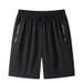 Issilkesshorts Herr Sommar Tunna Plusstorlekar Dragkedja Fickor Casual Fempunktsbyxor För Ytterkläder Trendiga Lösa All-Match Herrkläder_voghion.com