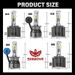 D3S LED D1S Headlight HID Bulbs Canbus CSP D4S D2S D1R D4R D2R D3R Led 140000LM Super Bright D Series Bulb 6000K White_voghion.com