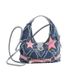 Denim Bag Women's Shoulder Bag Spice Girl Pink Pentacle Applique Design Denim Crossbody Bag With Raw Edge_voghion.com