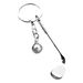 Personalisierter Metall-Golfball-Badmintonschläger-Anhänger, süßer Schlüsselanhänger, Auto, High-End-Feeling, Geschenk für Männer und Frauen, Studenten_voghion.com