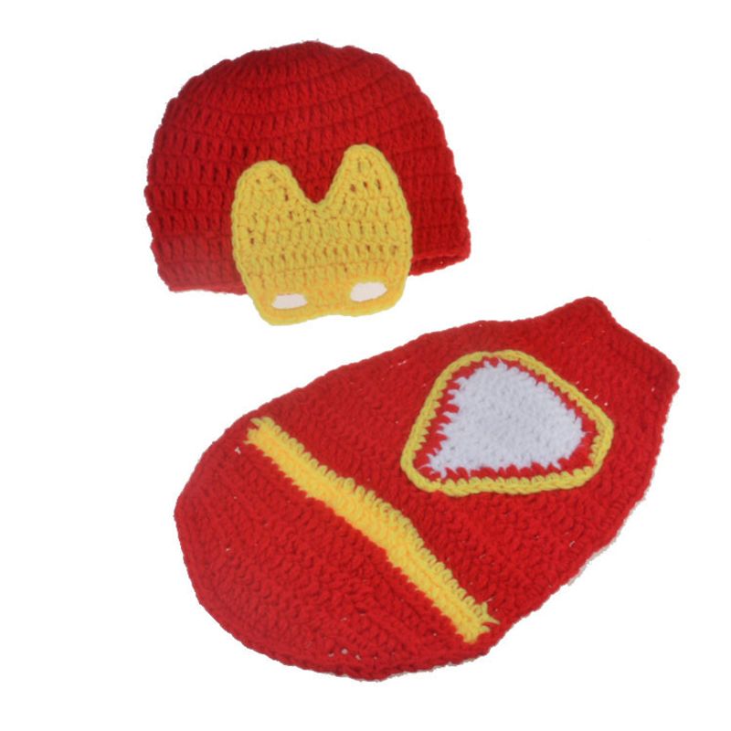 Kid's Clothing 2024 Baby Hand knitted Set Cape Baby 100 day Newborn Photo Clothing_voghion.com