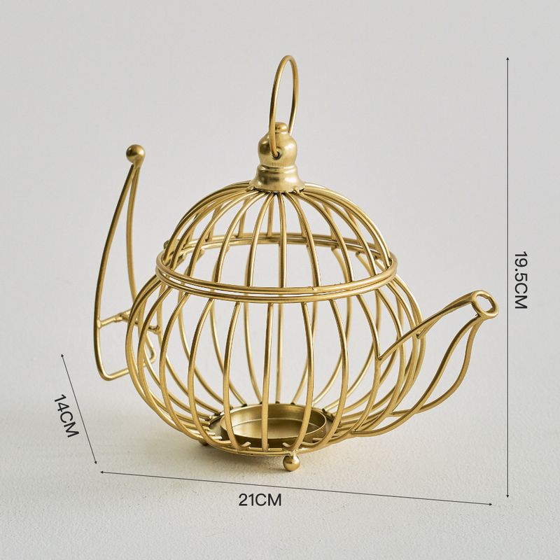 Portacandele in ferro battuto vintage - Design artigianale a forma di bottiglia di liquore per arredamenti rustici in stile fattoria, gotico e boho._voghion.com