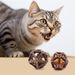 Self-Entertainment Boredom Relief Wooden Sound Bell Teeth Cleaning Chew Catnip Toy Pet Supplies Cat Ball_voghion.com