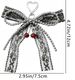 Women's Y2K Bow Keychain Bag Charm Ribbon Metal Retro Accessories_voghion.com
