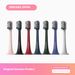 Electric Toothbrush With UV Sanitizing Base – 5 Modes, Magnetic Motor (40,000 RPM), 50+ Days Battery, Soft Bristle Heads (4-Pack, 6 Colors)_voghion.com