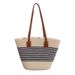 für Damen Sommerhandtasche Strandtasche Große Kapazität Gewebte Schultertasche Rattan Stroh Eimer Tasche Trendy_voghion.com