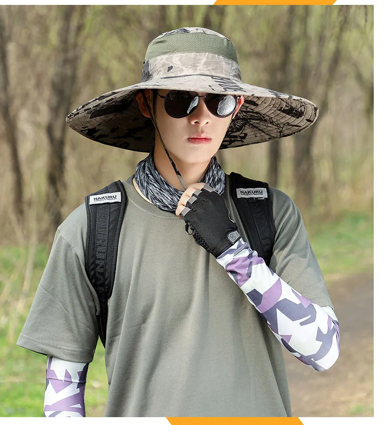 New Wide Brim Sun Hat - Foldable & UPF 50+ For Men & Women Outdoor Activities (Beach/Hiking/Fishing)_voghion.com